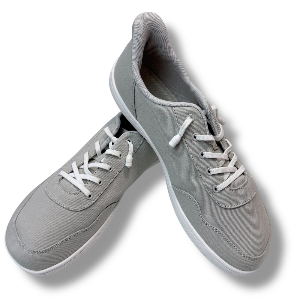 Hobibear Clover Barefoot Sneakers Mens 10.5 Gray Minimalist Zero Drop Wide Toe - Picture 3 of 15